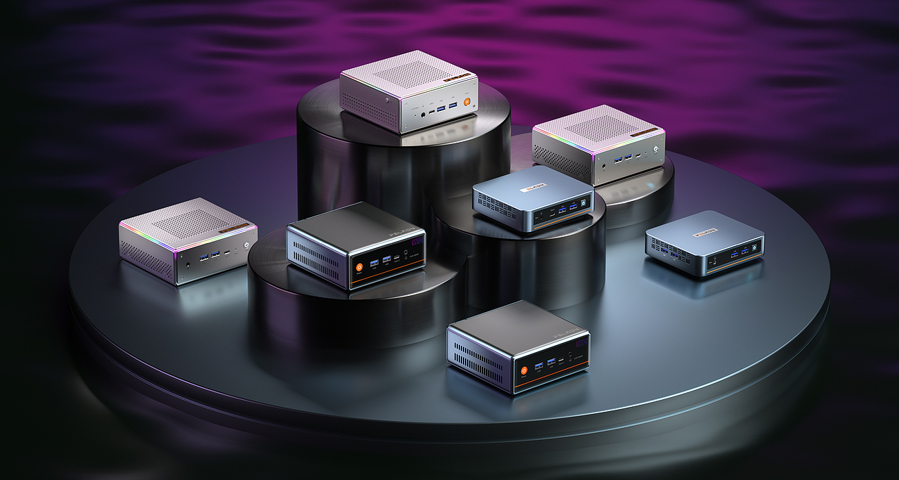 PELAND磐镭2024 上半年迷你主机产品桌面渲染（图ZMzc2MjA0OTIw） - 电子产品 - 站酷设计师晨酷原创素材 - 站酷ZCOOL