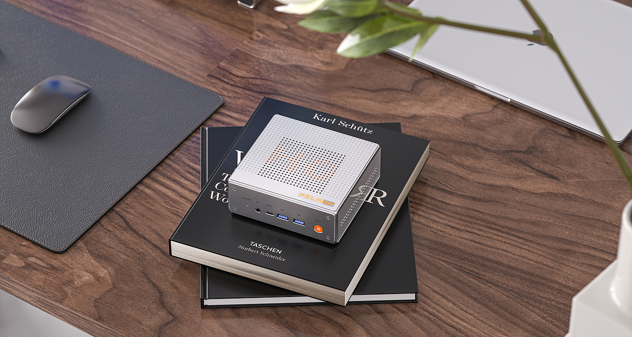 PELAND磐镭2024 上半年迷你主机产品桌面渲染（图ZMzc2MjA0OTQ0） - 电子产品 - 站酷设计师晨酷原创素材 - 站酷ZCOOL