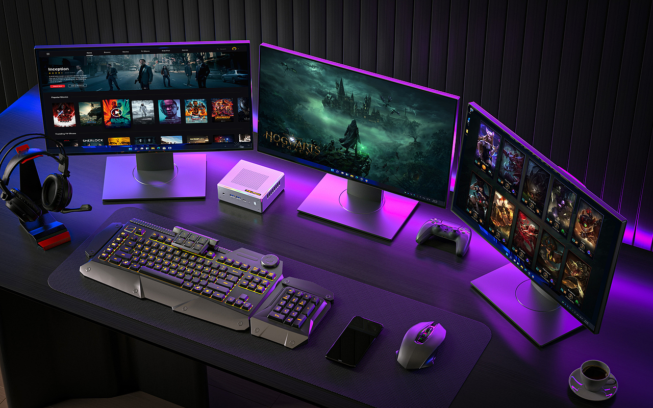 PELAND磐镭2024 上半年迷你主机产品桌面渲染（图ZMzc2MjA0ODk2） - 电子产品 - 站酷设计师晨酷原创素材 - 站酷ZCOOL