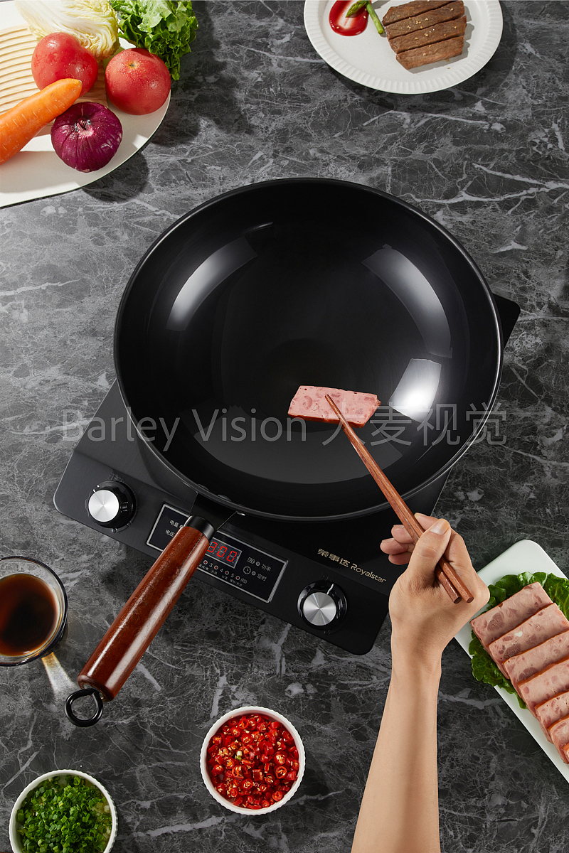 荣事达电磁炉拍摄案例/大麦商业摄影/电商全案制作