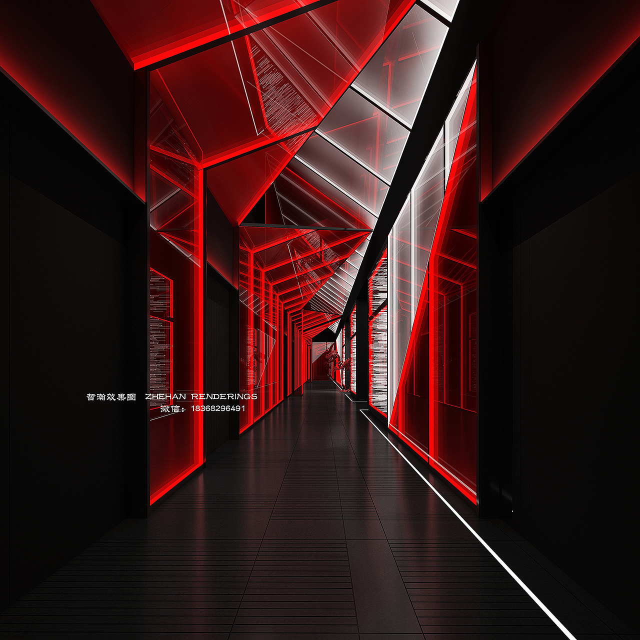 现代KTV酒吧效果图