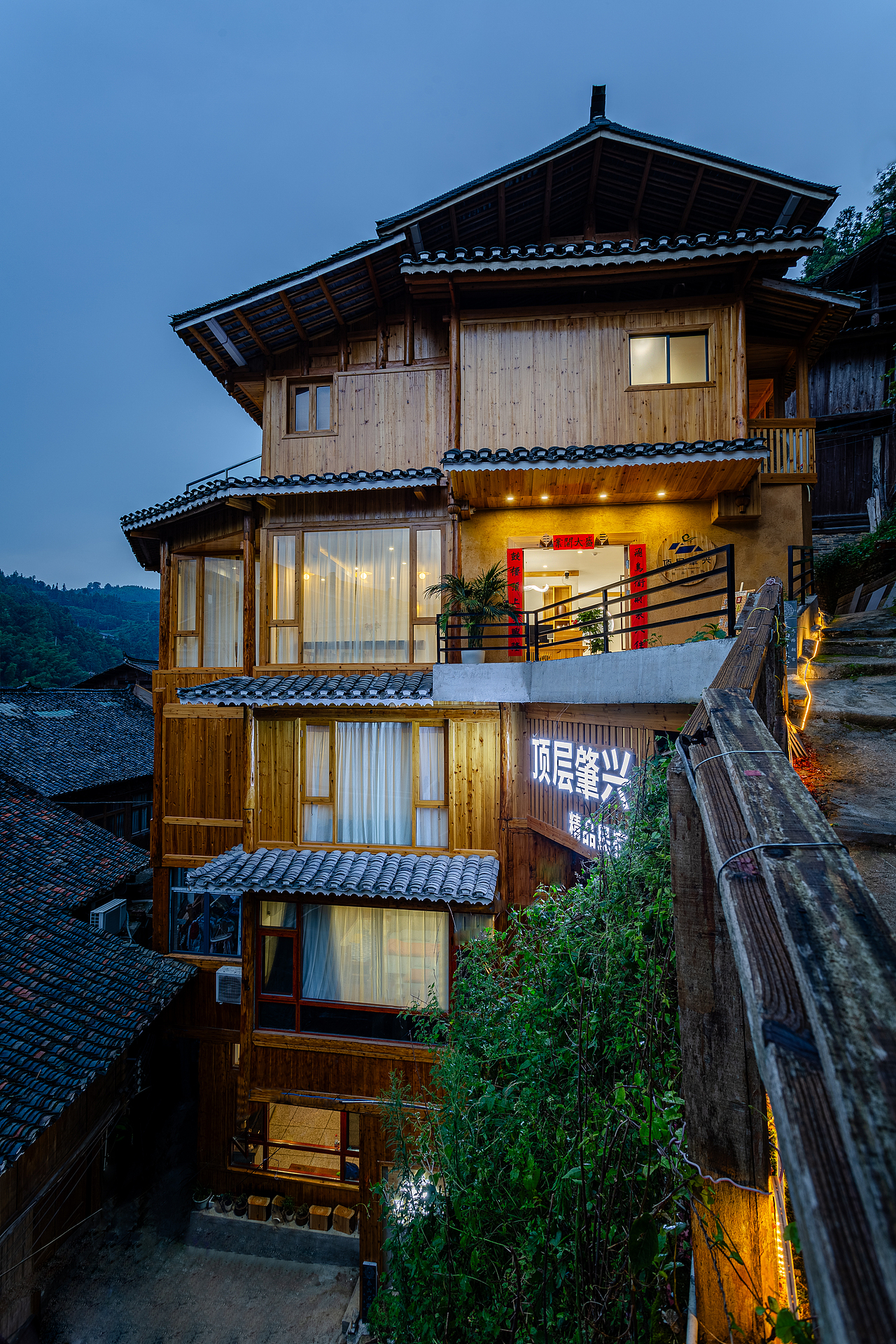 民宿客栈X酒店拍摄X贵州肇兴侗寨（图ZMzc2MjE3MjM2） - 环境/建筑摄影 - 站酷设计师小敬阳原创素材 - 站酷ZCOOL