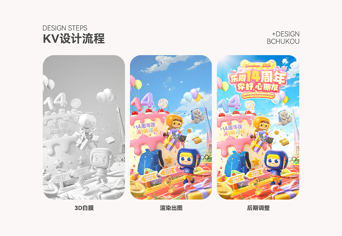 周年庆&冲奥燃动季活动页面视觉分享