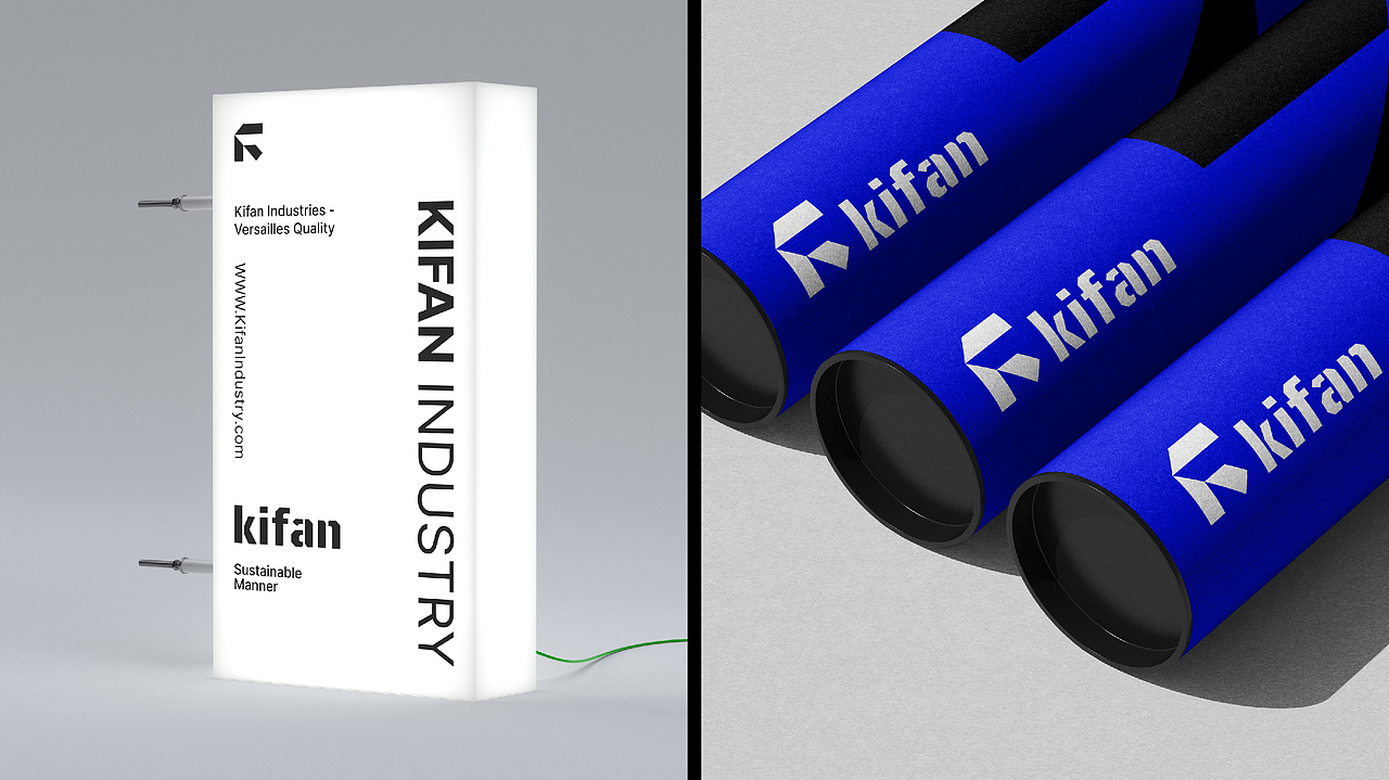 KIFAN品牌设计|建筑工业品牌全案设计(图ZMzc2MjIwNzI4) - 品牌 - 站酷设计师向左转品牌设计原创素材 - 站酷ZCOOL