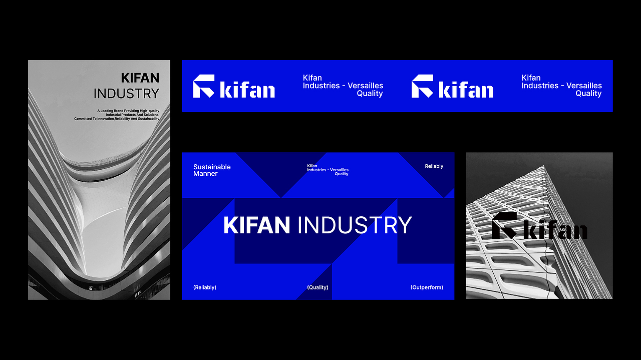KIFAN品牌设计|建筑工业品牌全案设计(图ZMzc2MjIwNzE2) - 品牌 - 站酷设计师向左转品牌设计原创素材 - 站酷ZCOOL