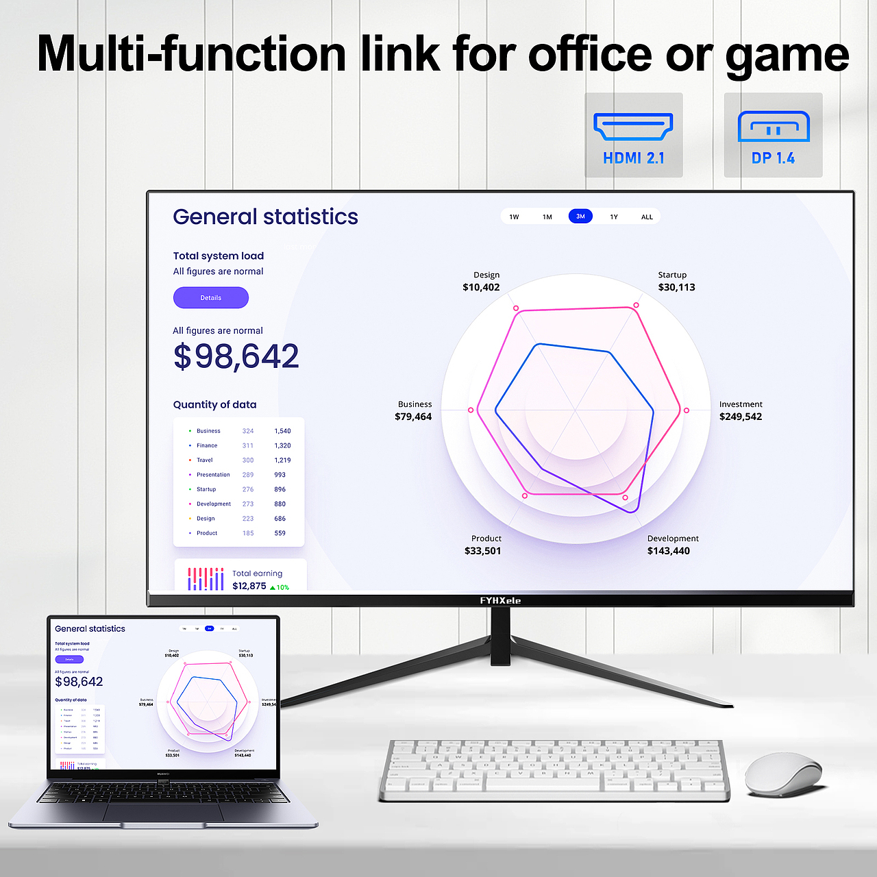直面黑色显示器（亚马逊平台）（图ZMzc2MjIxNTAw） - 电商 - 站酷设计师YLX叶子原创素材 - 站酷ZCOOL