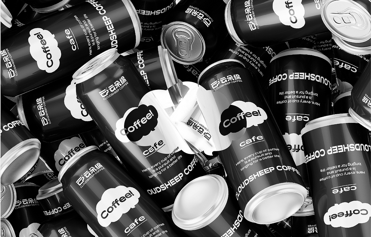 云朵绵咖啡 | 品牌IP全案设计（图ZMzc2MjI1NTA4） - IP形象 - 站酷设计师DDGL原创素材 - 站酷ZCOOL