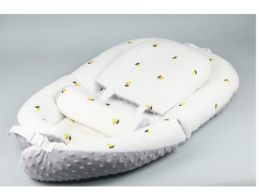 纱布折叠轻睡床，两面可用