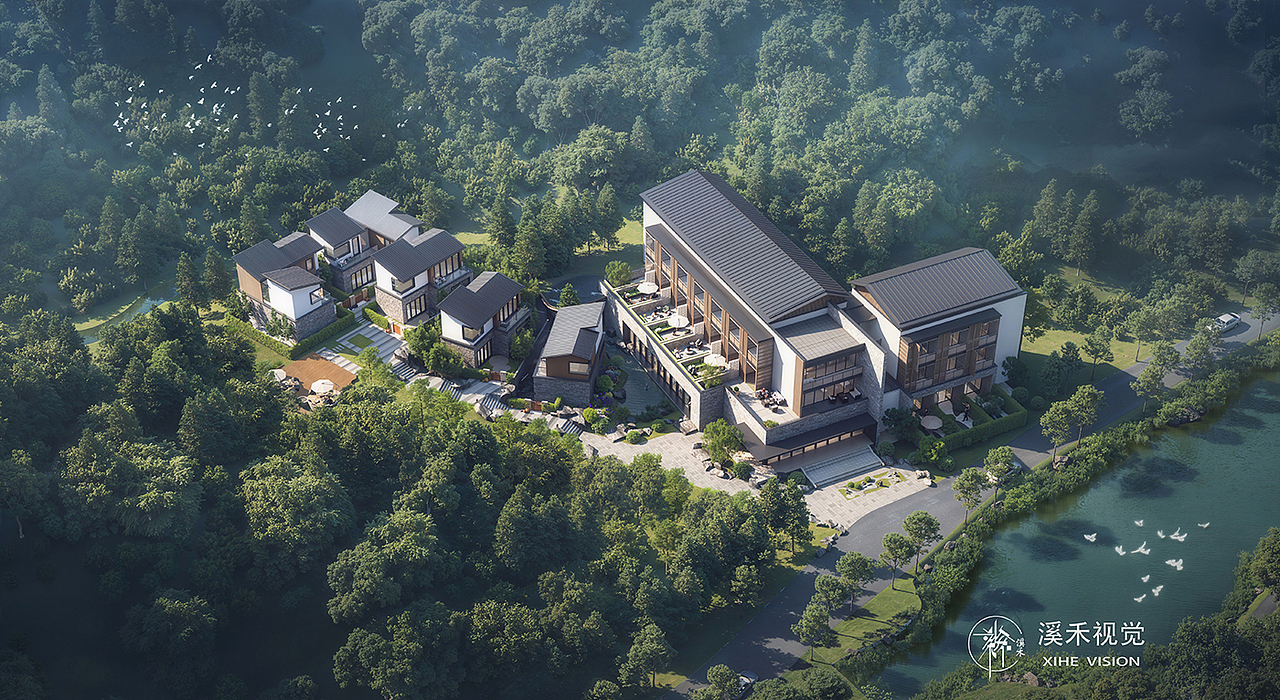溪禾视觉2024-第二季度--文旅-（图ZMzc2MjI4NDYw） - 建筑/空间 - 站酷设计师3DART原创素材 - 站酷ZCOOL