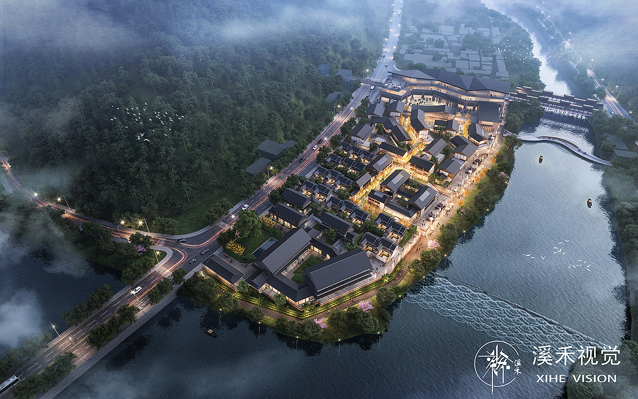溪禾视觉2024-第二季度--文旅-（图ZMzc2MjI4NTA0） - 建筑/空间 - 站酷设计师3DART原创素材 - 站酷ZCOOL