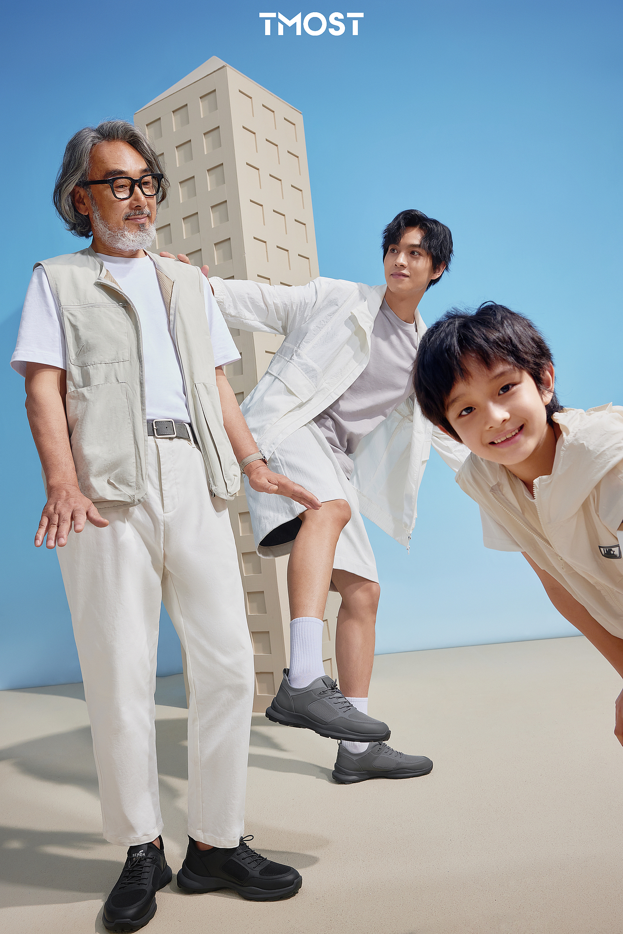 森达男鞋形象片拍摄分享 | 父亲节主题系列 x TMOST（图ZMzc2MjM4NjA0） - 人像摄影 - 站酷设计师TMOSTSHOES原创素材 - 站酷ZCOOL