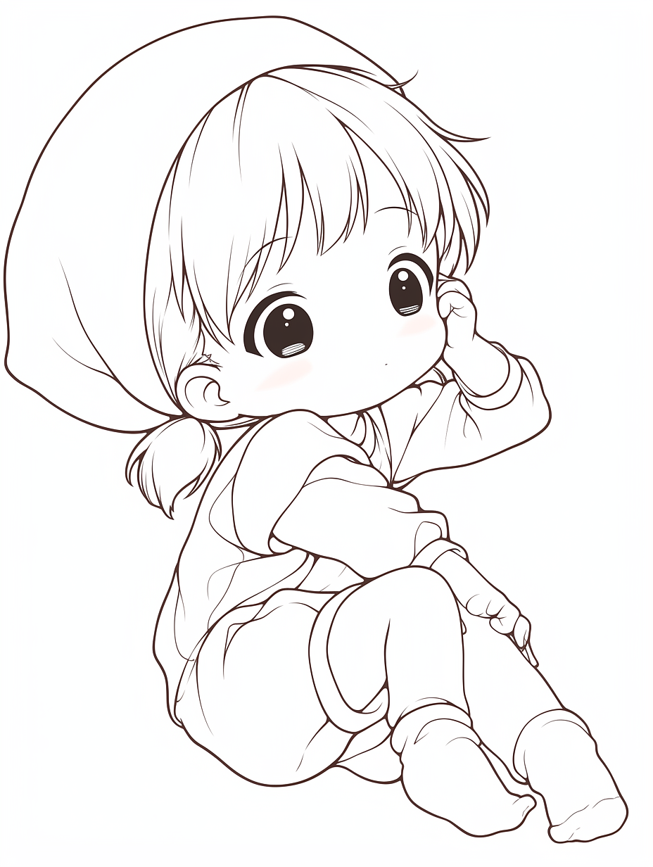 AI生成线稿-上色-效果图，一步到位（图ZMzc2MjQyNzc2） - AI作品 - 站酷设计师七七的崽原创素材 - 站酷ZCOOL