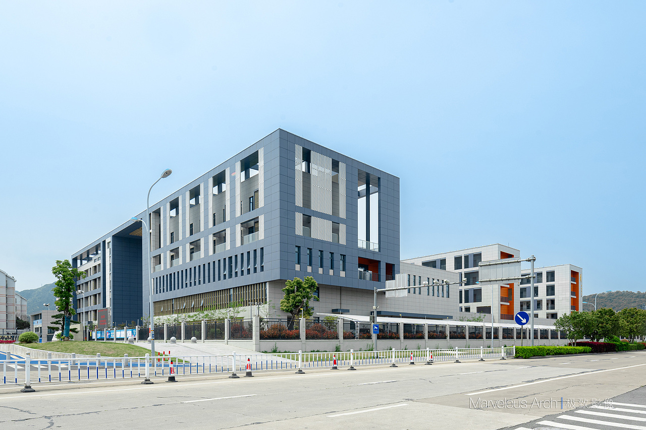建筑摄影|宁波市奉化区锦屏中学