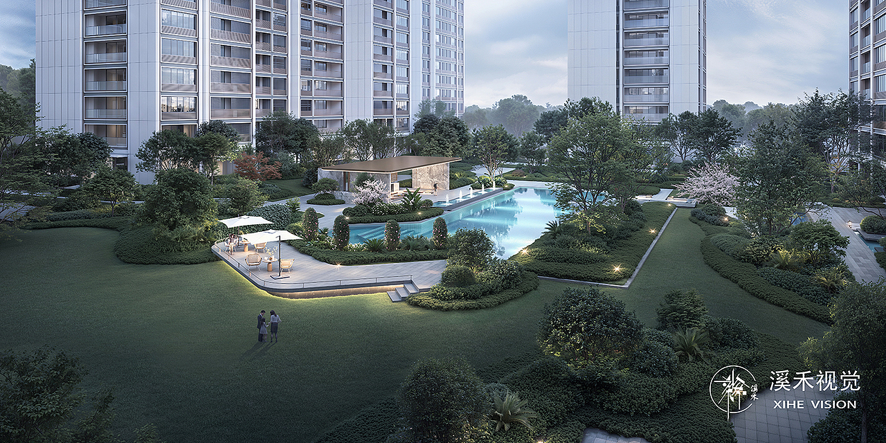 溪禾视觉2024-第二季度--住宅-（图ZMzc2MjQ2MTEy） - 建筑/空间 - 站酷设计师3DART原创素材 - 站酷ZCOOL
