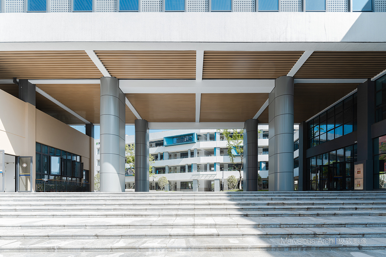 建筑摄影|镇海区静远小学（图ZMzc2MjQ2MjU2） - 环境/建筑摄影 - 站酷设计师极致影像建筑摄影原创素材 - 站酷ZCOOL