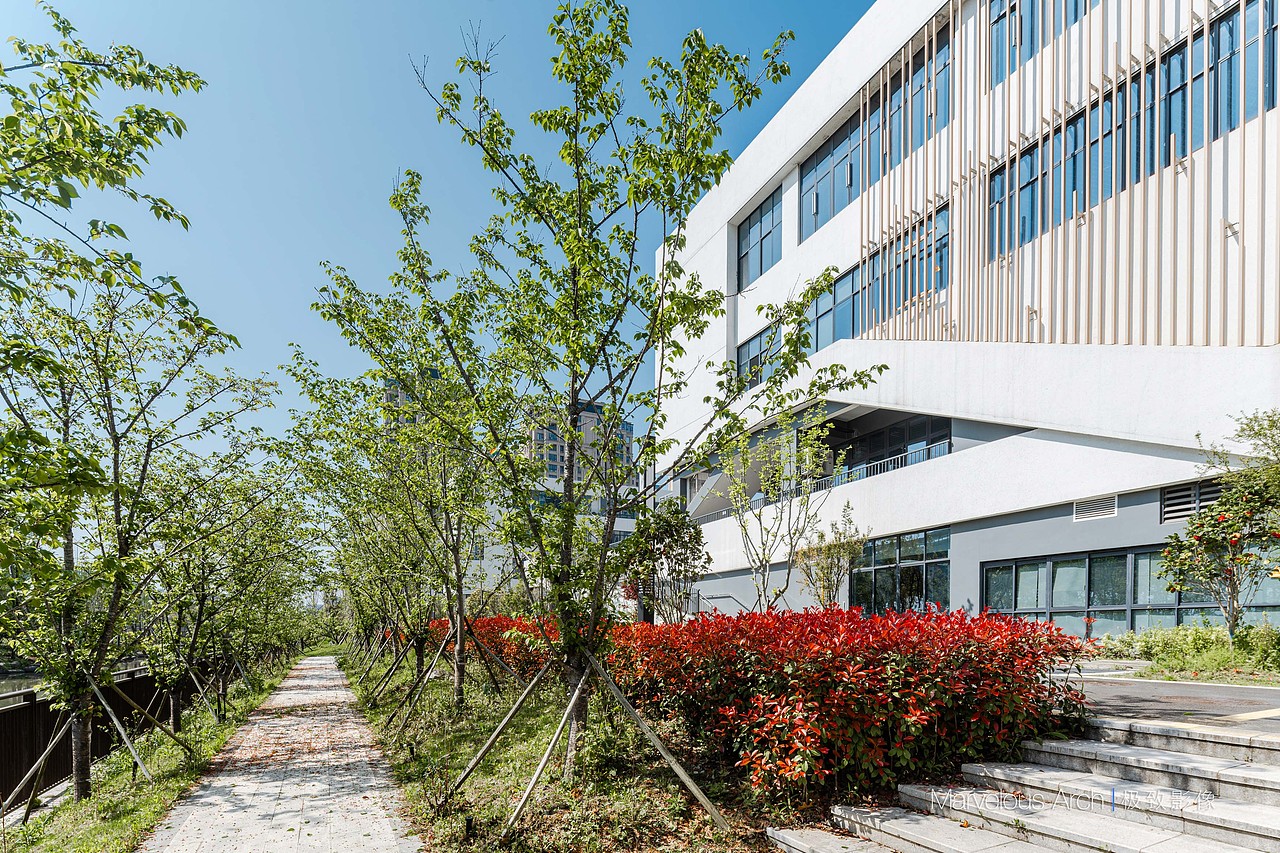建筑摄影|镇海区静远小学（图ZMzc2MjQ2MjY0） - 环境/建筑摄影 - 站酷设计师极致影像建筑摄影原创素材 - 站酷ZCOOL