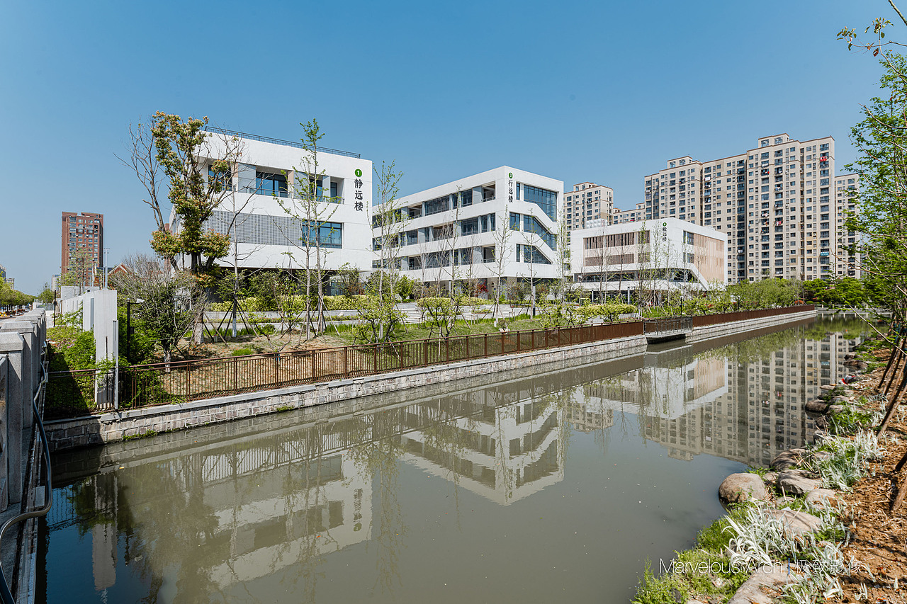 建筑摄影|镇海区静远小学（图ZMzc2MjQ2Mjgw） - 环境/建筑摄影 - 站酷设计师极致影像建筑摄影原创素材 - 站酷ZCOOL