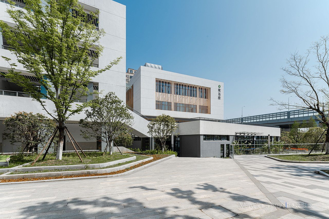 建筑摄影|镇海区静远小学（图ZMzc2MjQ2Mjcy） - 环境/建筑摄影 - 站酷设计师极致影像建筑摄影原创素材 - 站酷ZCOOL