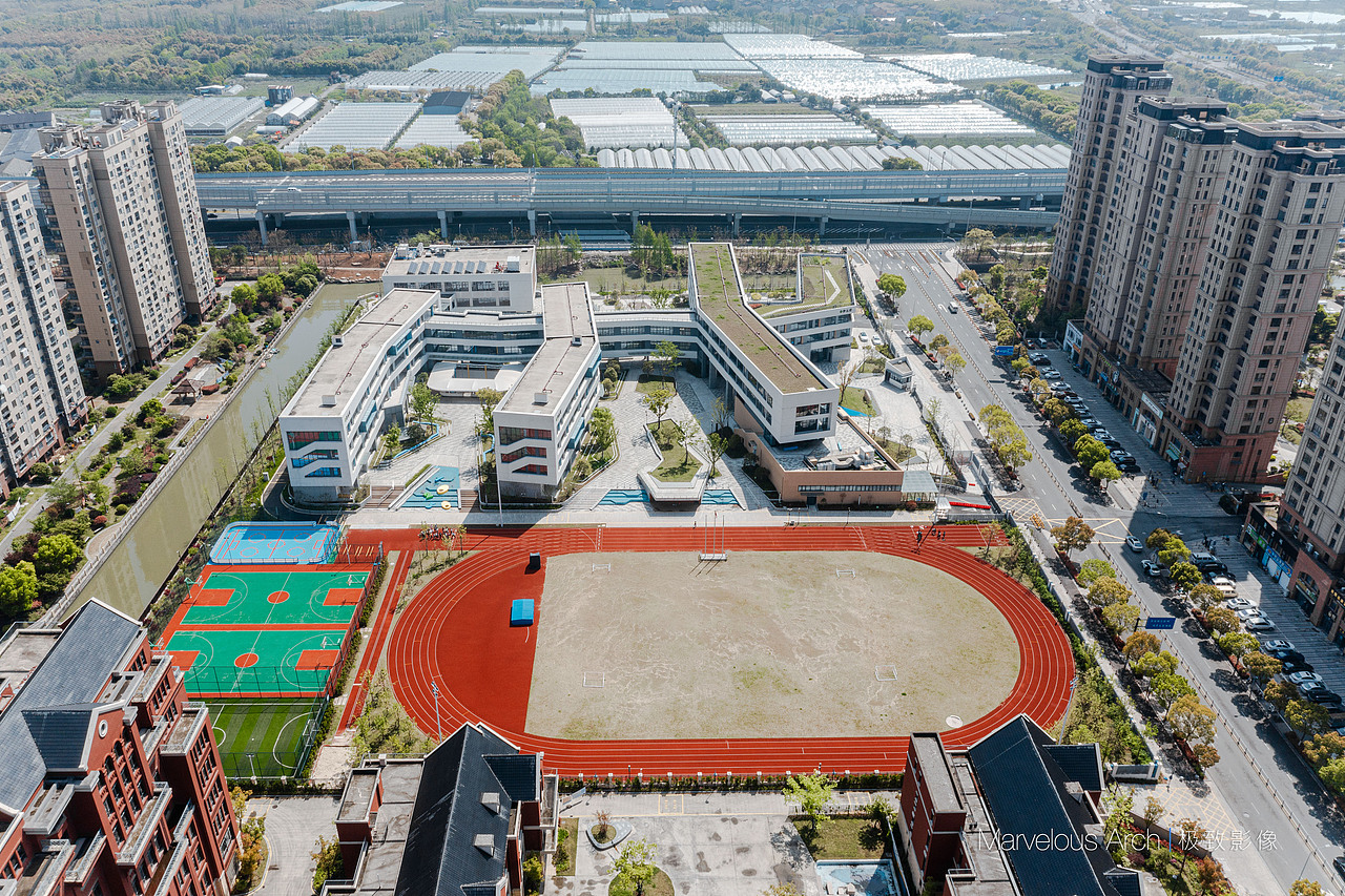 建筑摄影|镇海区静远小学（图ZMzc2MjQ2Mjg0） - 环境/建筑摄影 - 站酷设计师极致影像建筑摄影原创素材 - 站酷ZCOOL