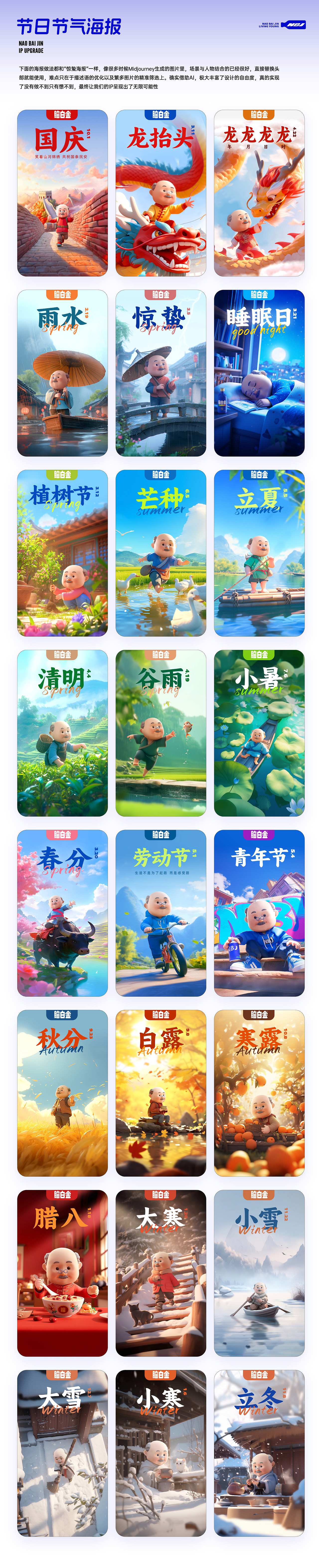 AI助力-脑白金IP升级之路（图ZMzc2MjQ2NjY4） - IP形象 - 站酷设计师贤辈原创素材 - 站酷ZCOOL