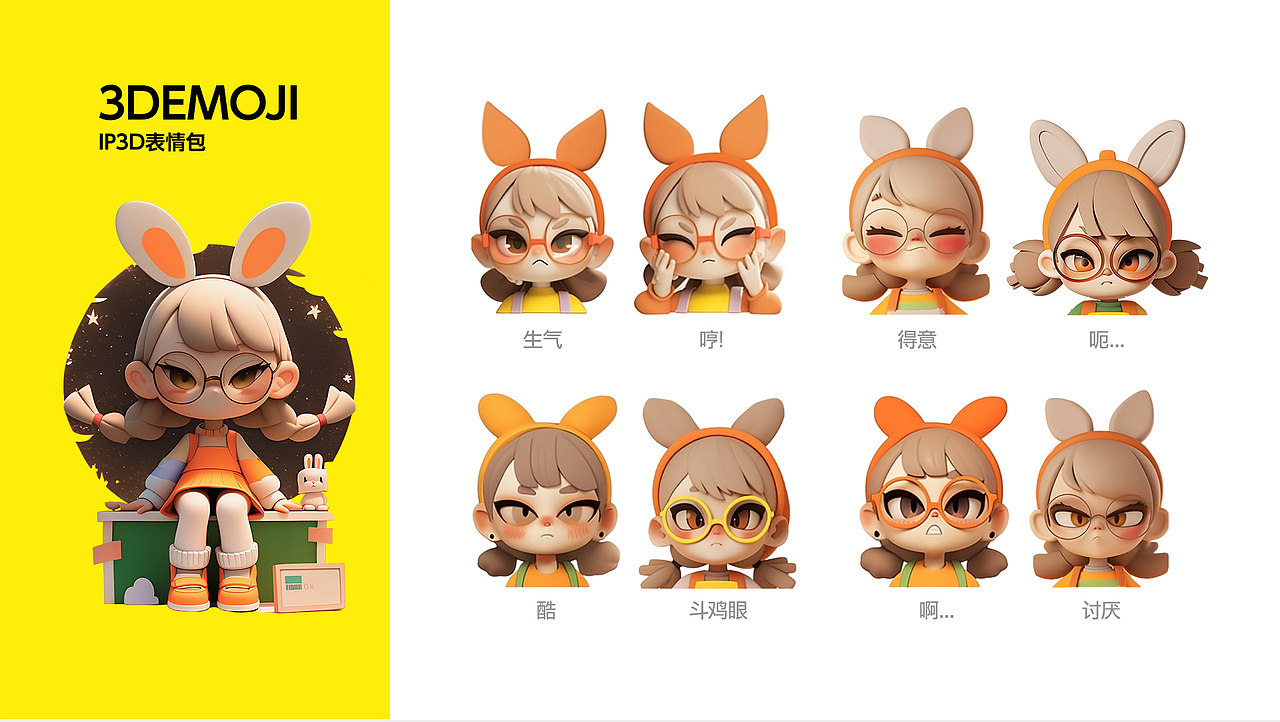 阿彤IP形象 | AIGC（图ZMzc2MjU0ODEy） - IP形象 - 站酷设计师怡呀呀呦原创素材 - 站酷ZCOOL