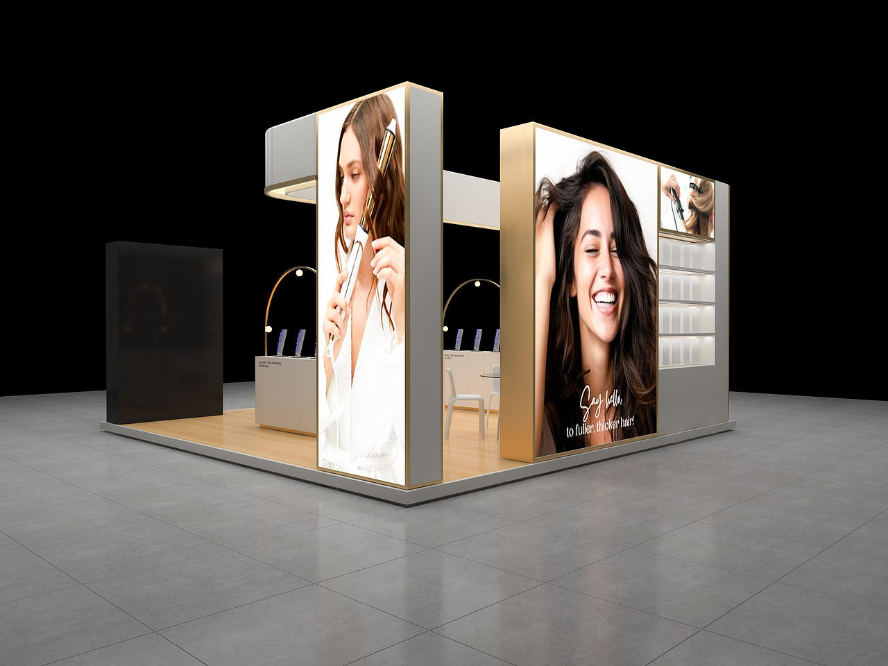 美发用品展台（图ZMzc2MjU4NDcy） - 商业空间设计 - 站酷设计师疾亮切原创素材 - 站酷ZCOOL