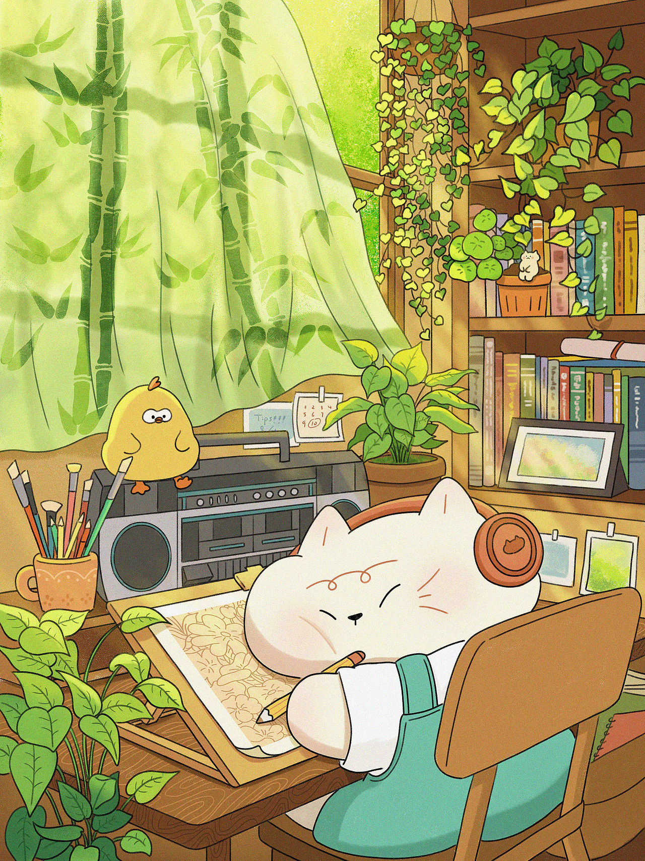 插画合集|小岛阿猫夏日流光(图ZMzc2MjU5NTcy) - 创作习作 - 站酷设计师小岛阿猫原创素材 - 站酷ZCOOL