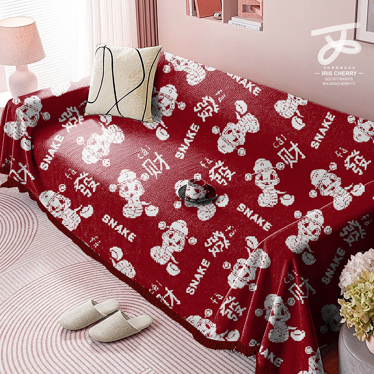 图案设计||新年可爱蛇（图ZMzc2MjY0MTY4） - IP形象 - 站酷设计师鸢尾cherry原创素材 - 站酷ZCOOL