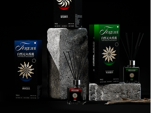 Fiagrant自然无火香薰包装设计