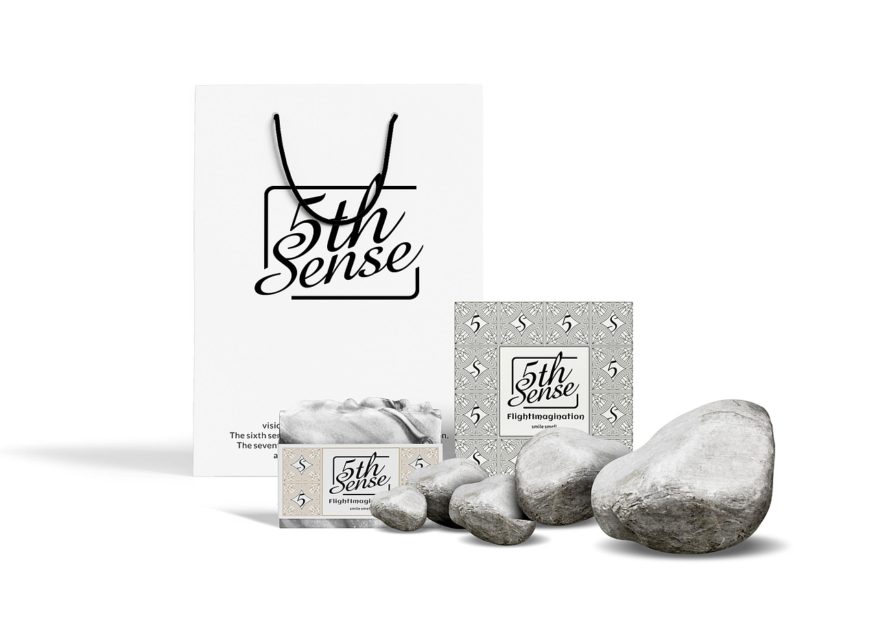 5thSense香皂品牌系列形象定位系统及包装系统定位设计
