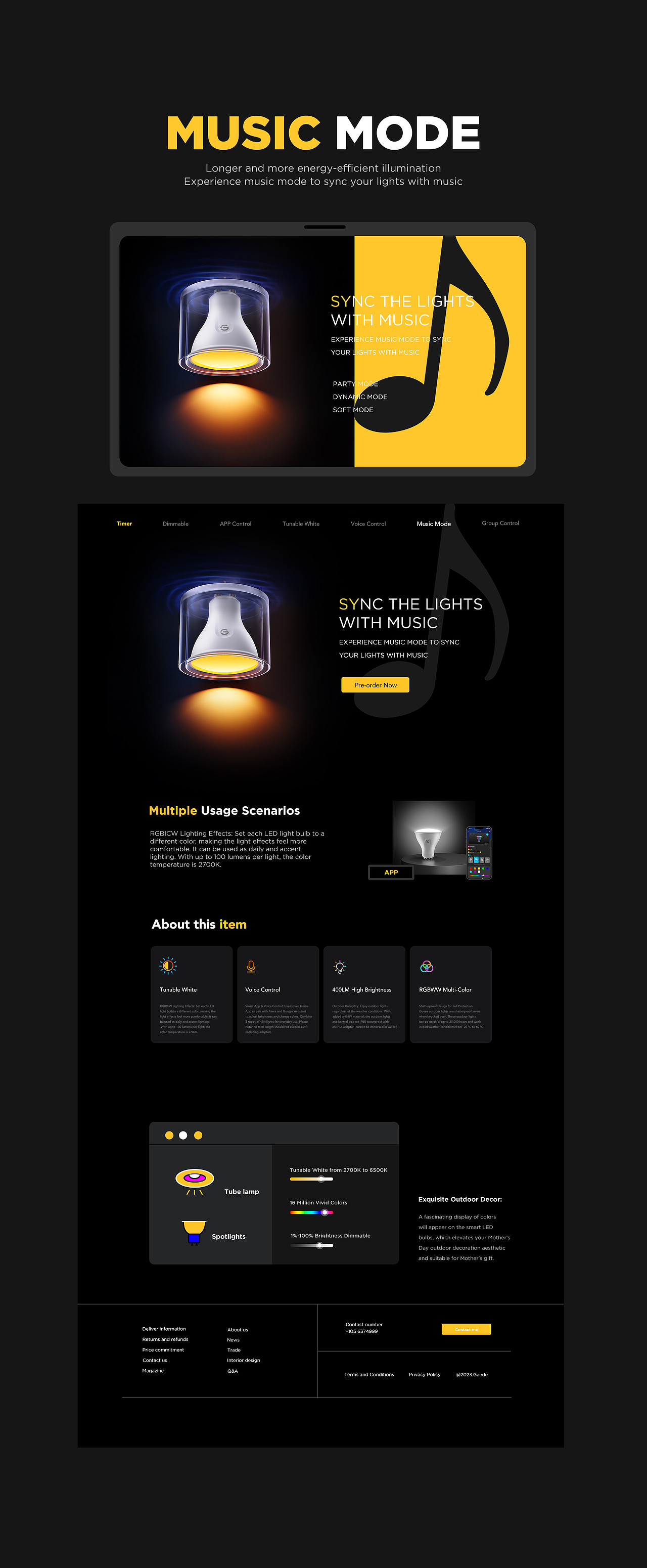 氛围灯I球泡（MJ应用）（图ZMzc2MjcxNDY0） - 电商 - 站酷设计师Achieve_原创素材 - 站酷ZCOOL