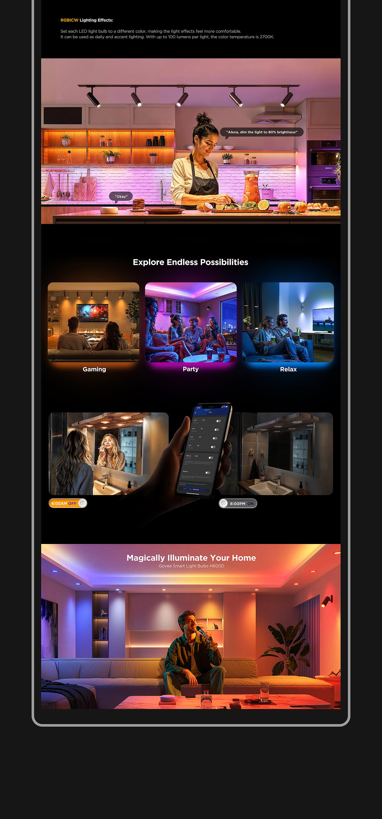 氛围灯I球泡（MJ应用）（图ZMzc2MjcxNjY4） - 电商 - 站酷设计师Achieve_原创素材 - 站酷ZCOOL