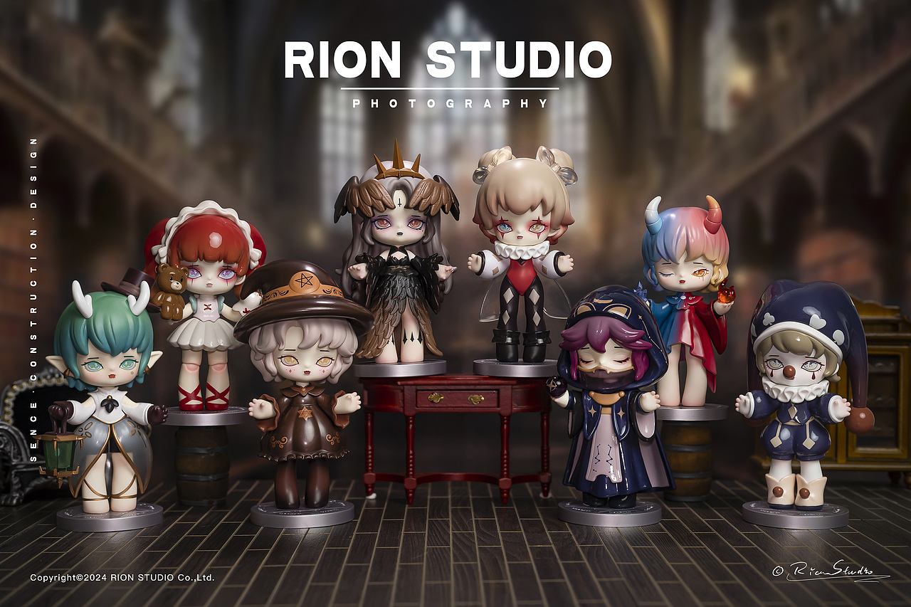 盲盒拍摄丨《米希娅魔法学院》盲盒