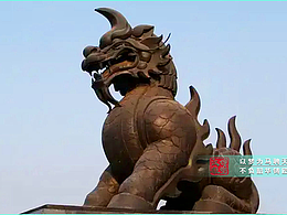 广场园林景观动物雕塑，自然之美与艺术魅力的融合