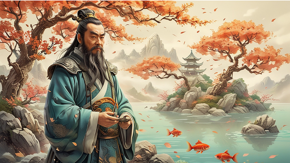 逝者如斯夫（图ZMzc2Mjc5NzI4） - 艺术插画 - 站酷设计师海潮如峰原创素材 - 站酷ZCOOL