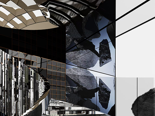 重塑室内美学：镜面不锈钢蜂窝板吊顶的奢华演绎