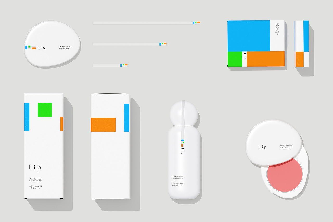 品牌设计|Lip 彩妆系列|by 1ST