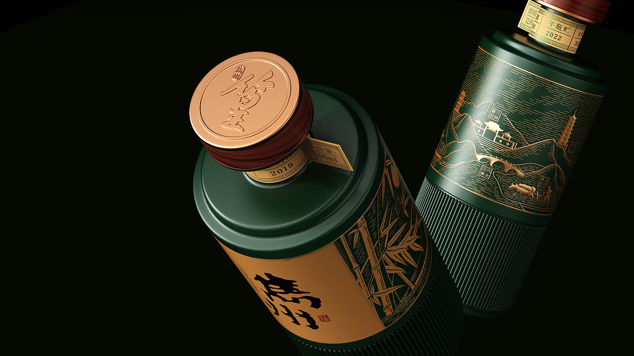 隽州酒（图ZMzc2Mjg5NDE2） - 包装 - 站酷设计师myc2992原创素材 - 站酷ZCOOL