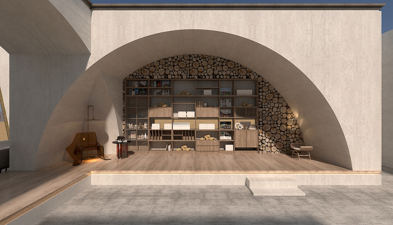 家具展展厅设计（图ZMzc2MzAyMDM2） - 展陈设计 - 站酷设计师HansChen07原创素材 - 站酷ZCOOL