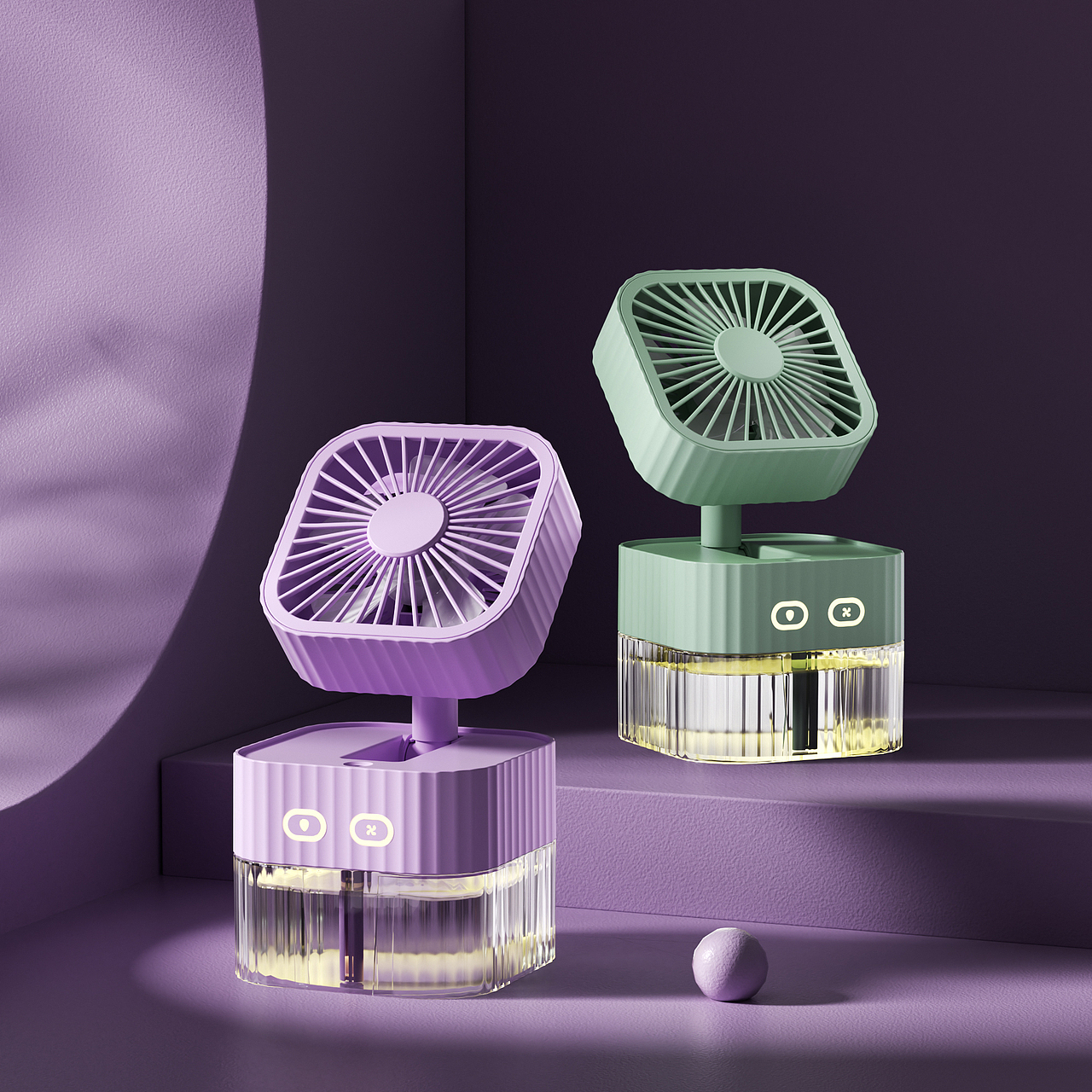 风扇加湿器渲染（图ZMzc2MzAyODc2） - 产品 - 站酷设计师舒鼠我呀原创素材 - 站酷ZCOOL