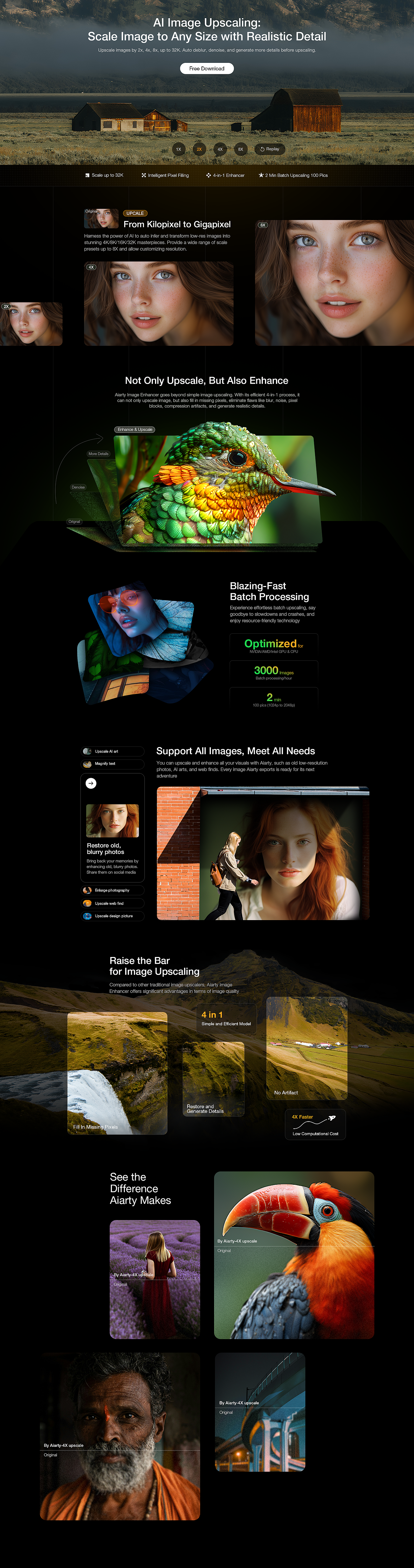 关于图像增强软件的推广网页（图ZMzc2MzAzMzIw） - 其他网页 - 站酷设计师椰圼原创素材 - 站酷ZCOOL