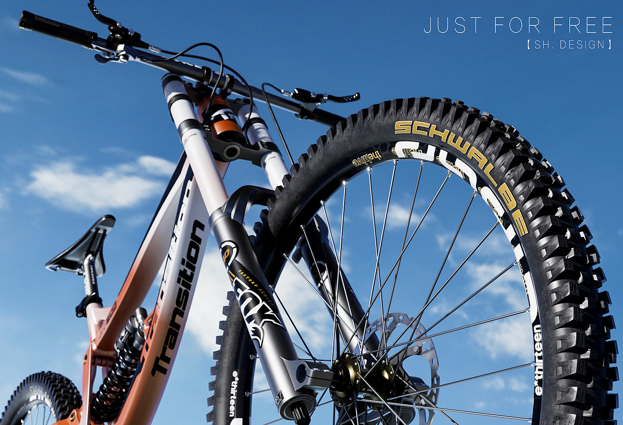 个人渲染练习之户外产品类（山地自行车&户外电源）（图ZMzc2MzA0Nzcy） - 产品 - 站酷设计师Z242319500原创素材 - 站酷ZCOOL