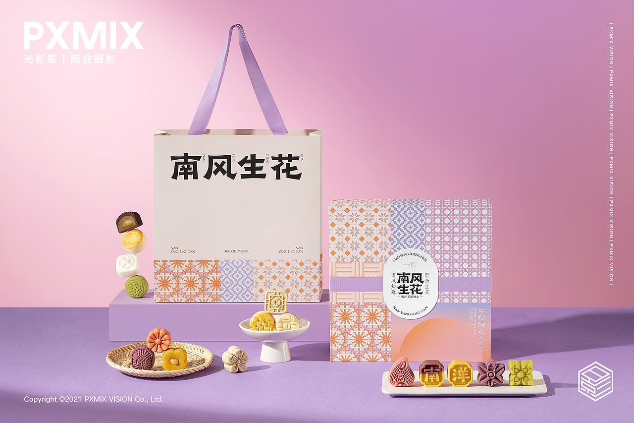 烘焙品摄影丨一鸣 南风生花中秋礼盒 x 光影集PXMIX（图ZMzc2MzA2OTE2） - 产品摄影 - 站酷设计师光影集原创素材 - 站酷ZCOOL