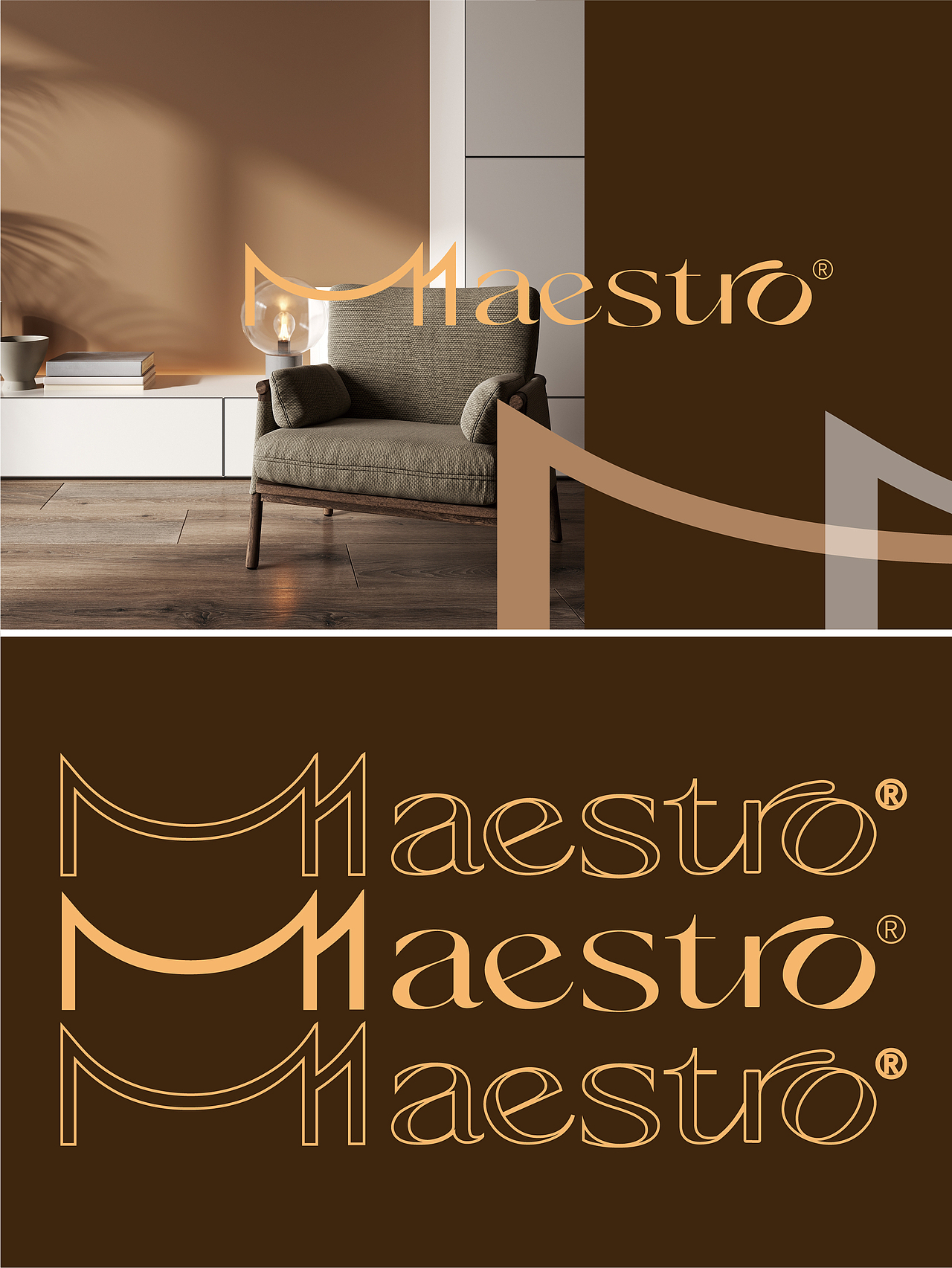 MAESTRO|国际家居布料品牌设计方案VI