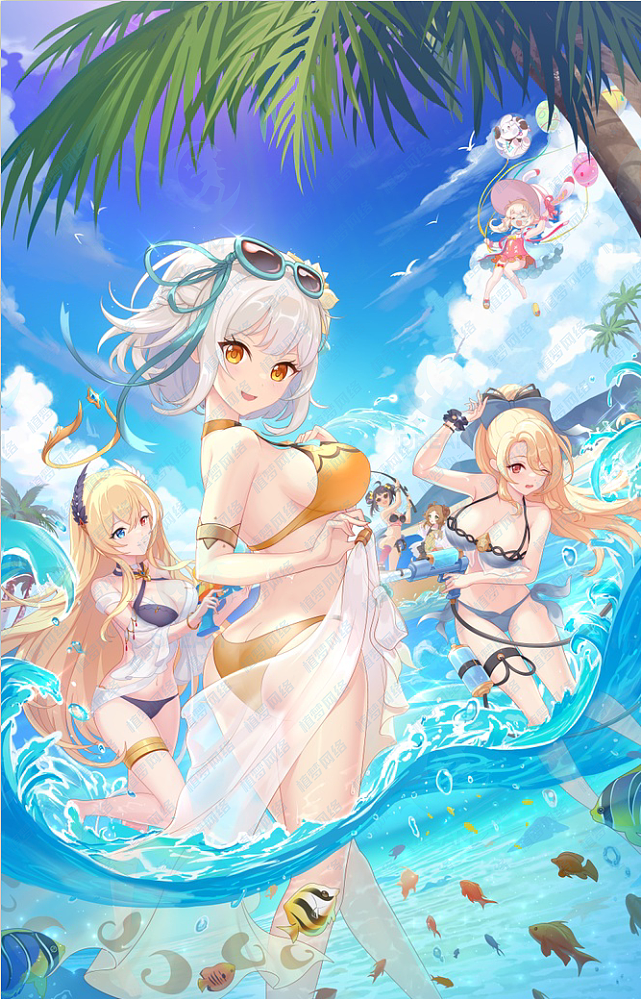 夏日loading（图ZMzc2MzExOTc2） - 游戏原画 - 站酷设计师植梦ART原创素材 - 站酷ZCOOL