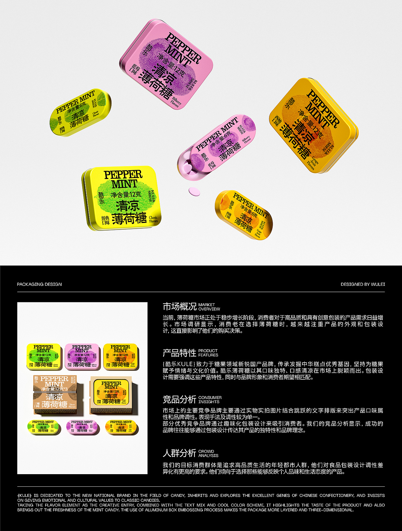 薄荷糖包装设计