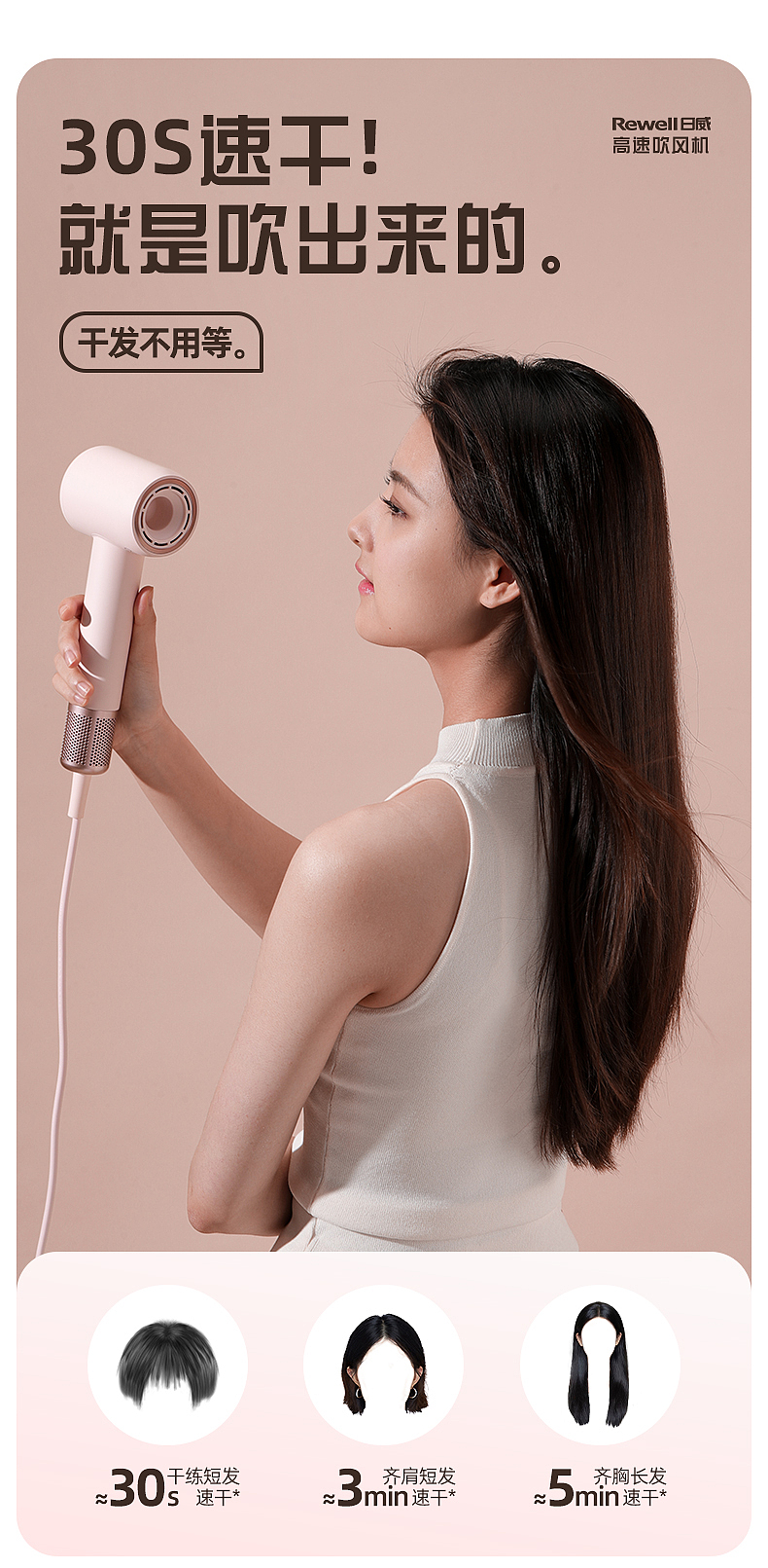 日威高速吹风机
