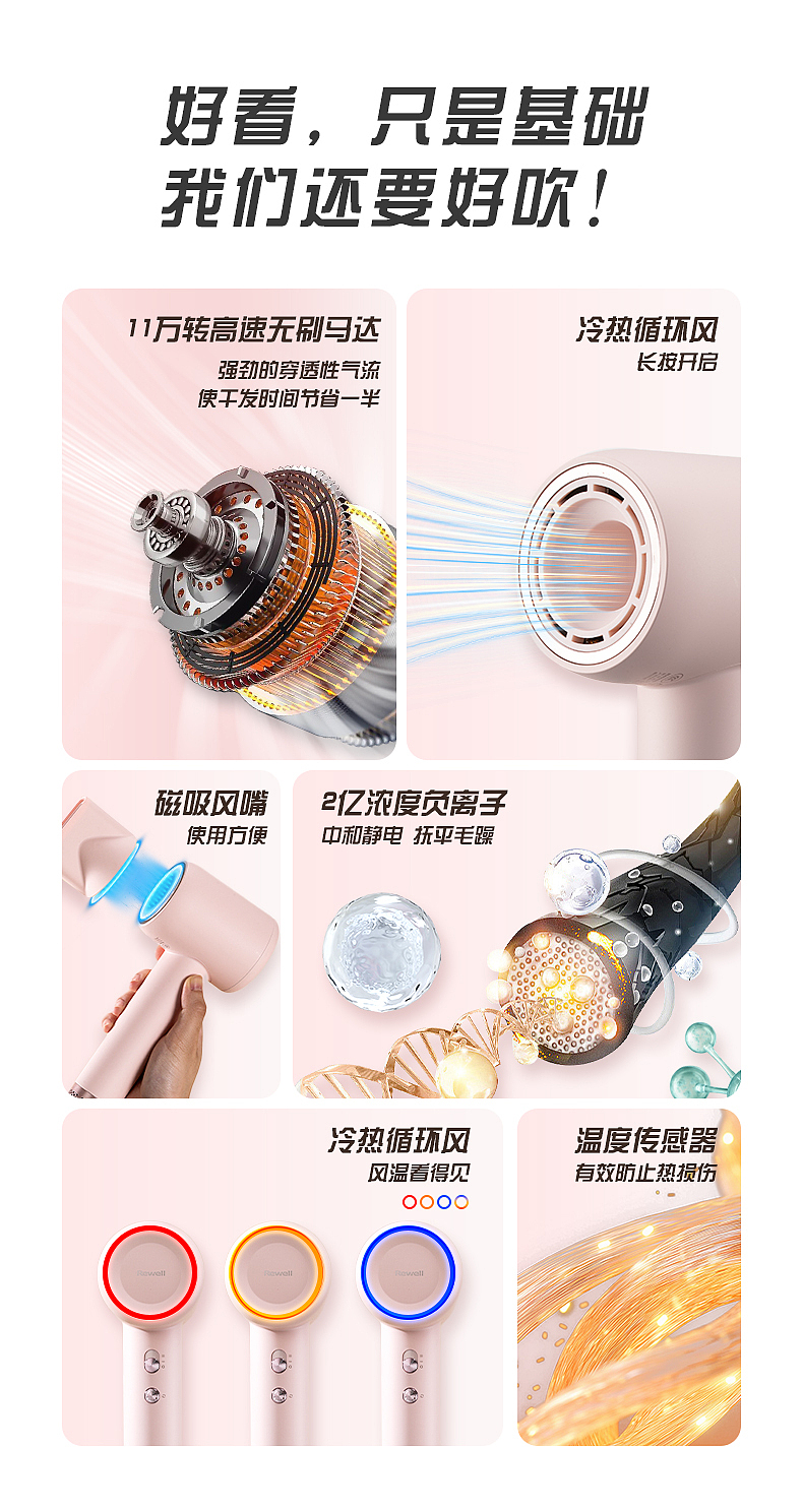 日威高速吹风机