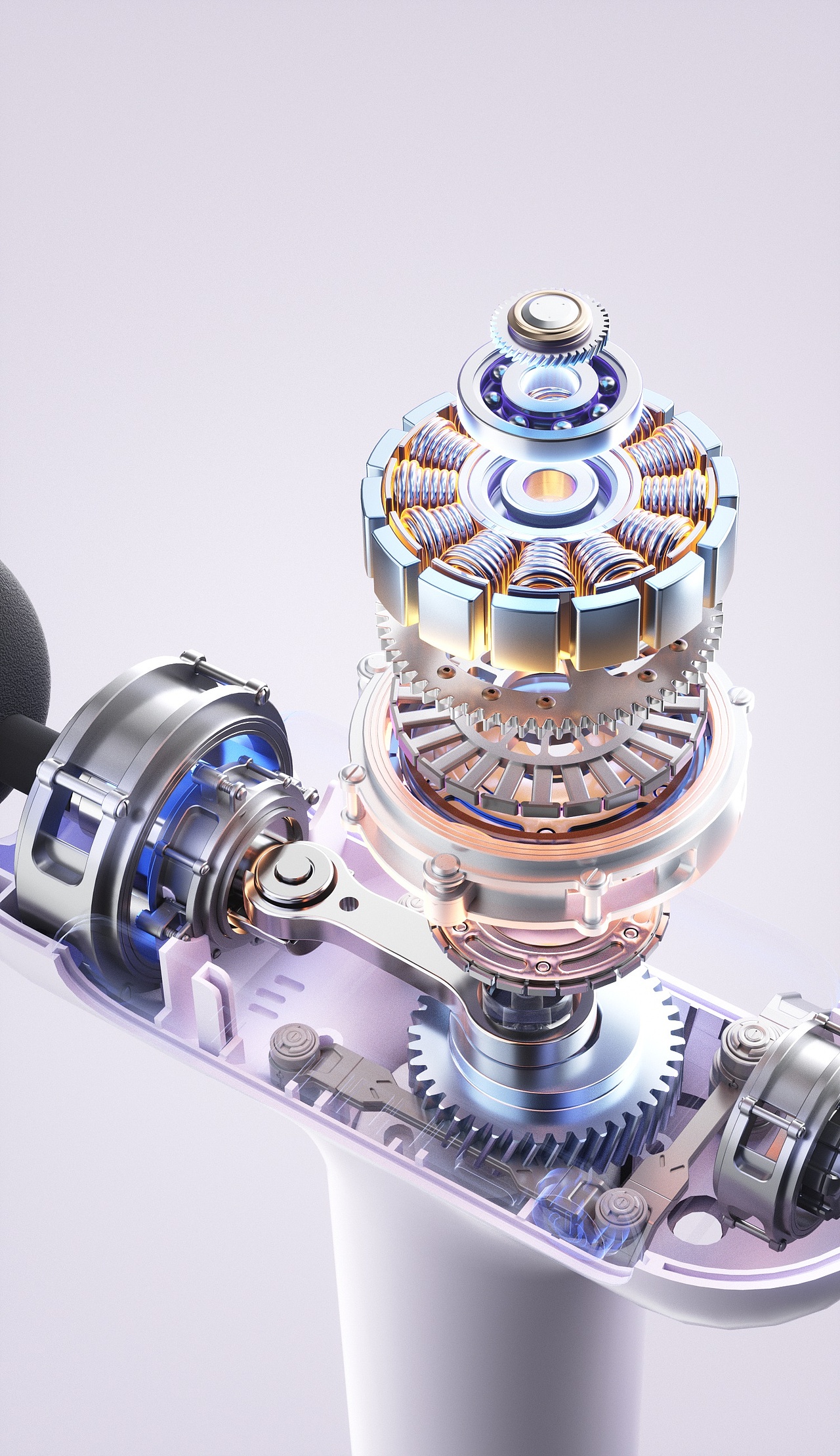 【工作记录】筋膜枪产品渲染（图ZMzc2MzIxNjE2） - 产品 - 站酷设计师宇宙无敌最终稿原创素材 - 站酷ZCOOL