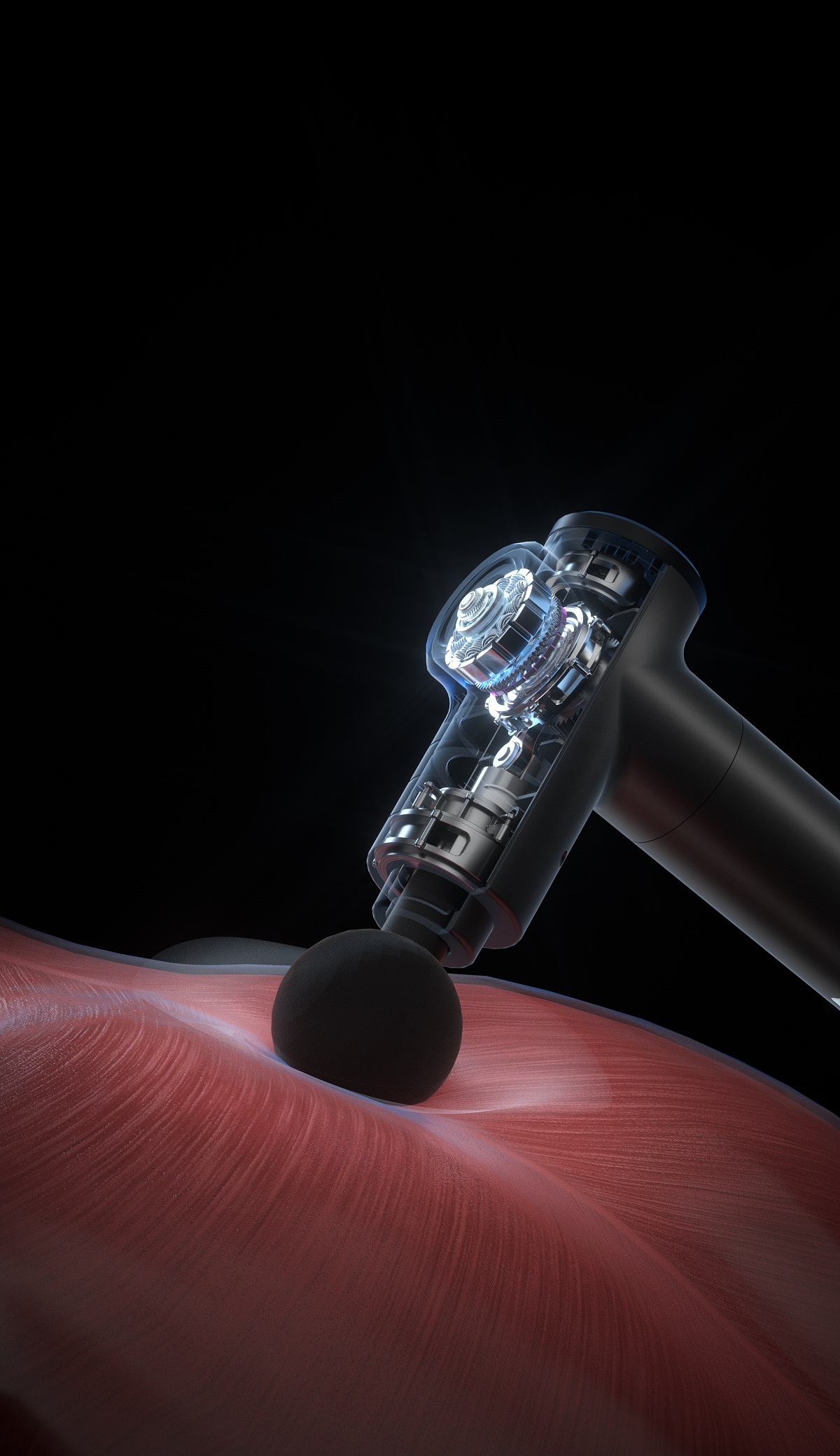 【工作记录】筋膜枪产品渲染